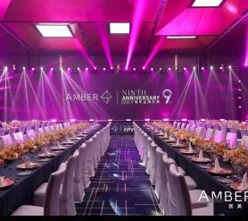AMBER亚柏医美九周年品牌盛典现场 4